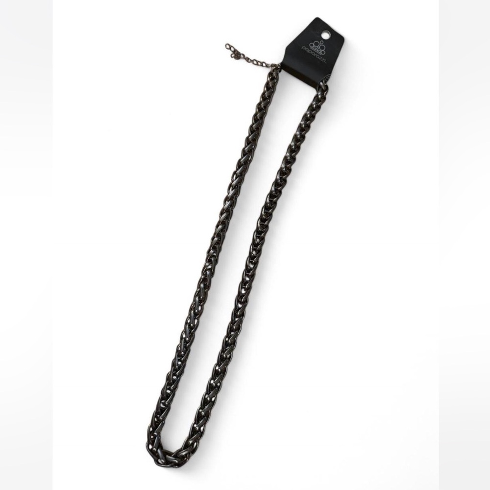 Men's Black Chain Necklace